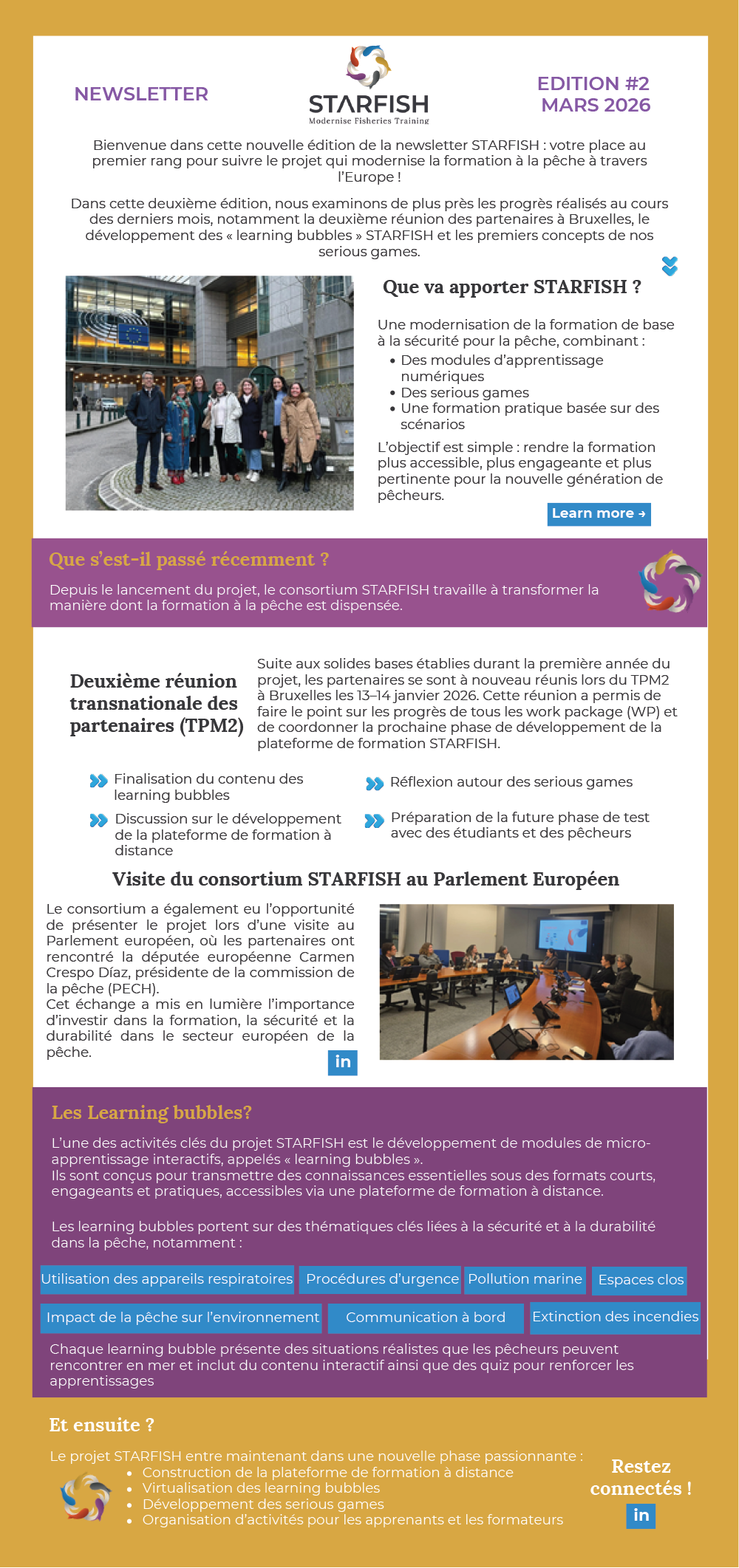 Newsletter Mars 2026